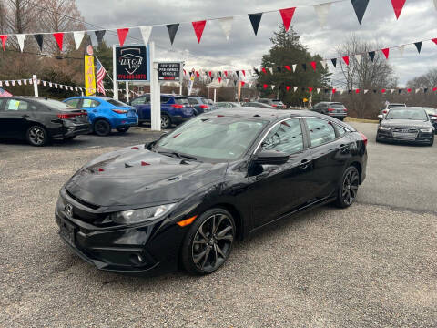 2021 Honda Civic for sale at Lux Car Sales in South Easton MA