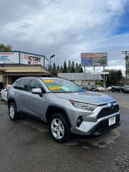 2020 Toyota RAV4 Hybrid for sale at Victory Auto Sales in Stockton CA