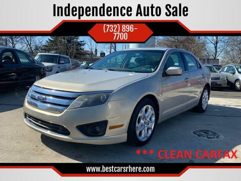 2010 Ford Fusion for sale at Independence Auto Sale in Bordentown NJ