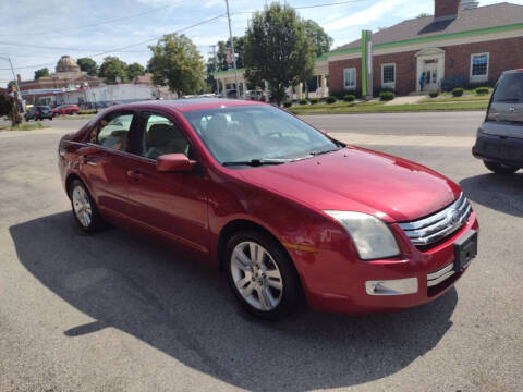 2009 Ford Fusion for sale at BELLEFONTAINE MOTOR SALES in Bellefontaine OH