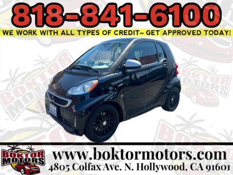 2013 Smart fortwo electric drive for sale at Boktor Motors in North Hollywood CA