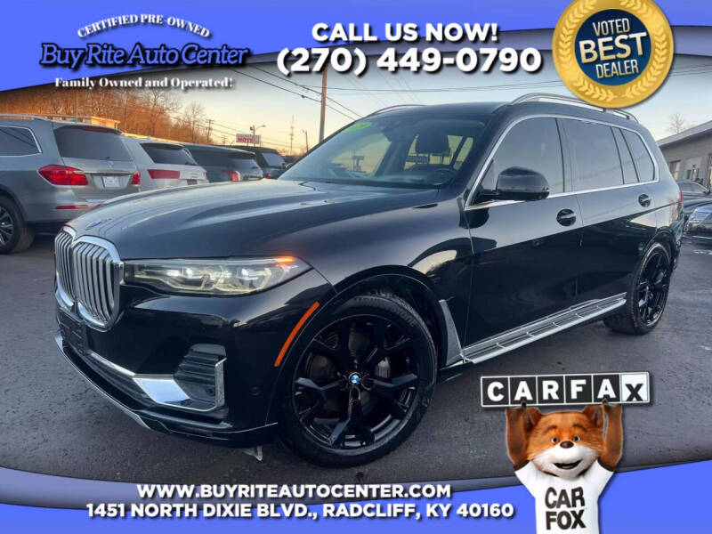 2019 BMW X7 for sale at Buy Rite Auto Center in Radcliff KY