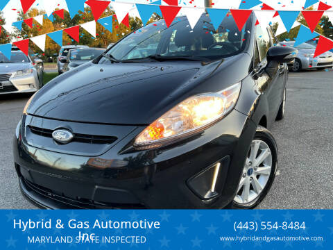 2013 Ford Fiesta for sale at Hybrid & Gas Automotive Inc in Aberdeen MD