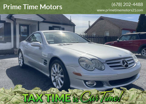 2007 Mercedes-Benz SL-Class for sale at Prime Time Motors in Marietta GA