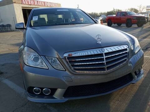 2010 Mercedes-Benz E-Class for sale at Auto Haus Imports in Grand Prairie TX
