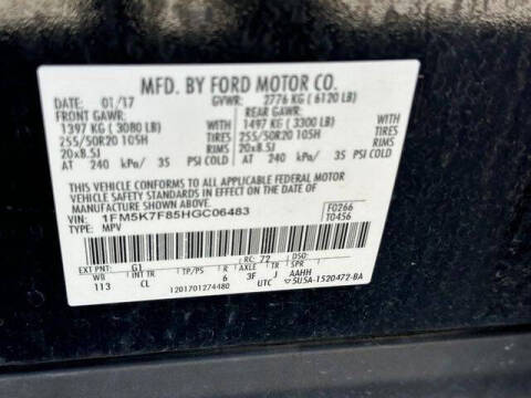 2017 Ford Explorer Limited