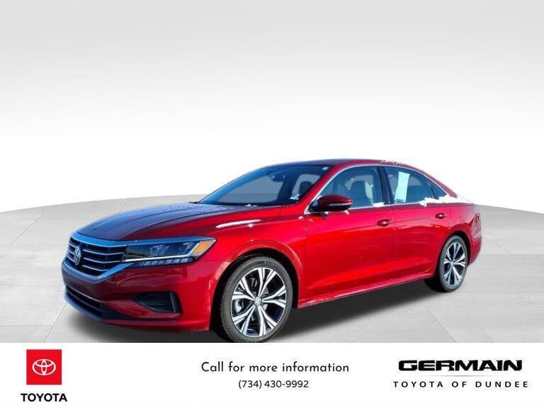 2021 Volkswagen Passat for sale at GERMAIN TOYOTA OF DUNDEE in Dundee MI