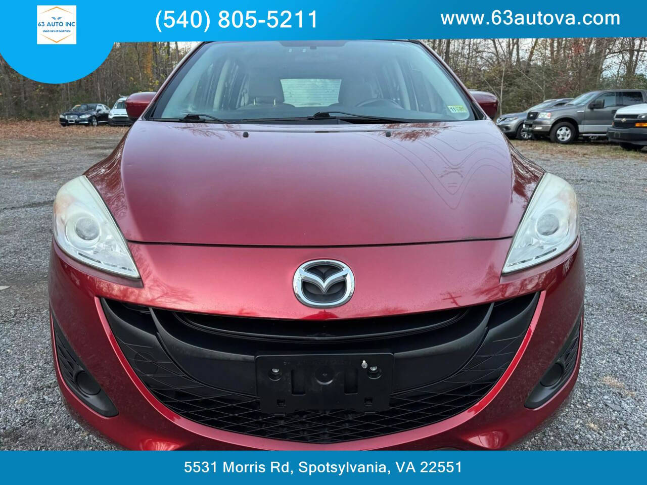 2012 Mazda Mazda5 for sale at 63 Auto Inc in Spotsylvania, VA