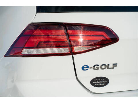2017 Volkswagen e-Golf SEL Premium