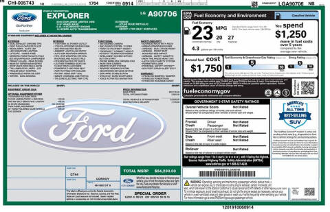 2020 Ford Explorer Limited