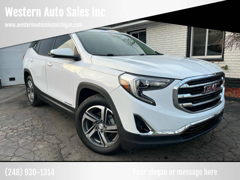 2018 GMC Terrain for sale at Western Auto Sales Inc in Farmington Hills MI