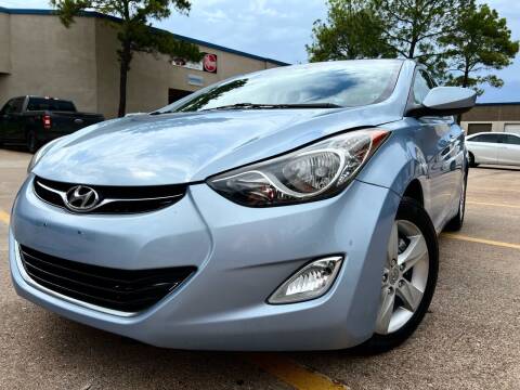 2012 Hyundai Elantra for sale at powerful cars auto group llc in Houston TX