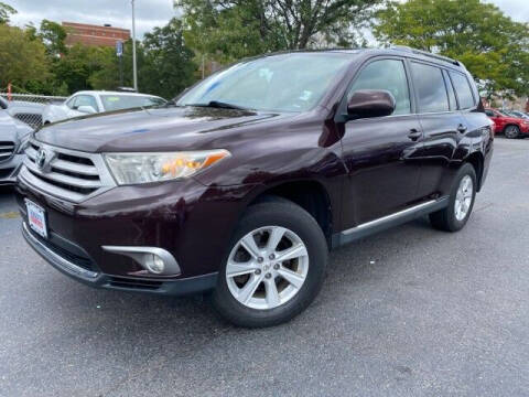 2013 Toyota Highlander for sale at Sonias Auto Sales in Worcester MA