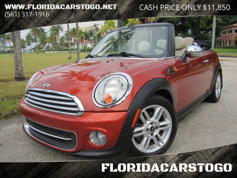 2012 MINI Cooper Convertible for sale at City Imports LLC in West Palm Beach FL