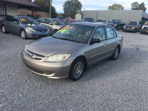 2005 Honda Civic for sale at H & H Auto Sales in Athens TN