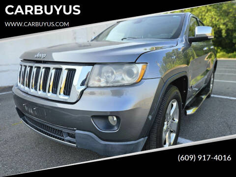 2012 Jeep Grand Cherokee for sale at CARBUYUS in Ewing NJ