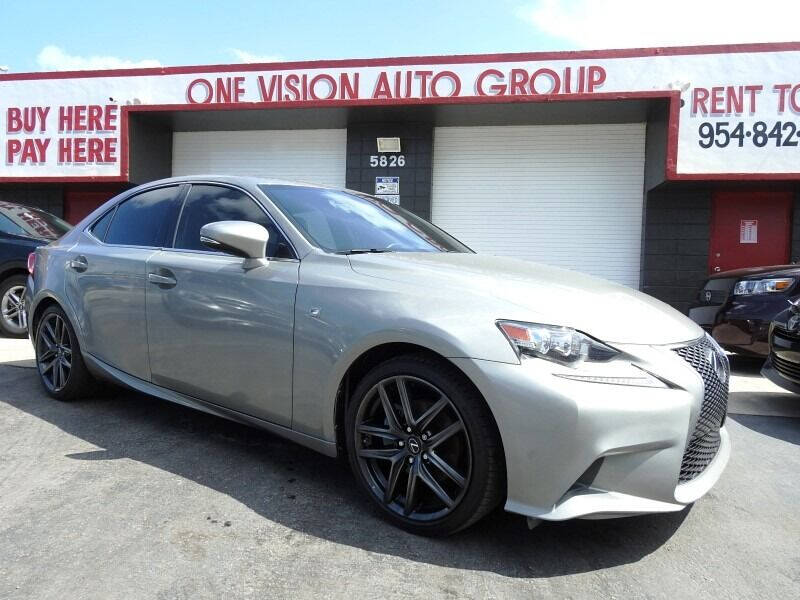 2015 Lexus IS 250 for sale at One Vision Auto in Hollywood FL