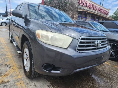2009 Toyota Highlander for sale at USA Auto Brokers in Houston TX