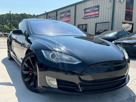 2013 Tesla Model S for sale at Premium Auto Group in Humble TX
