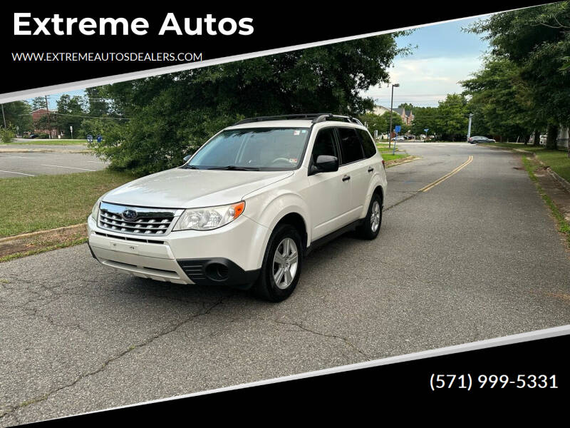 2011 Subaru Forester for sale at Extreme Autos in Front Royal VA