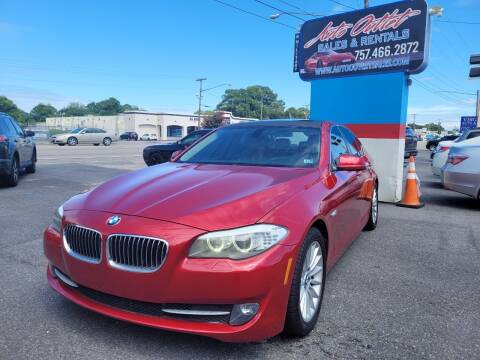 2011 BMW 5 Series for sale at Auto Outlet Sales and Rentals in Norfolk VA