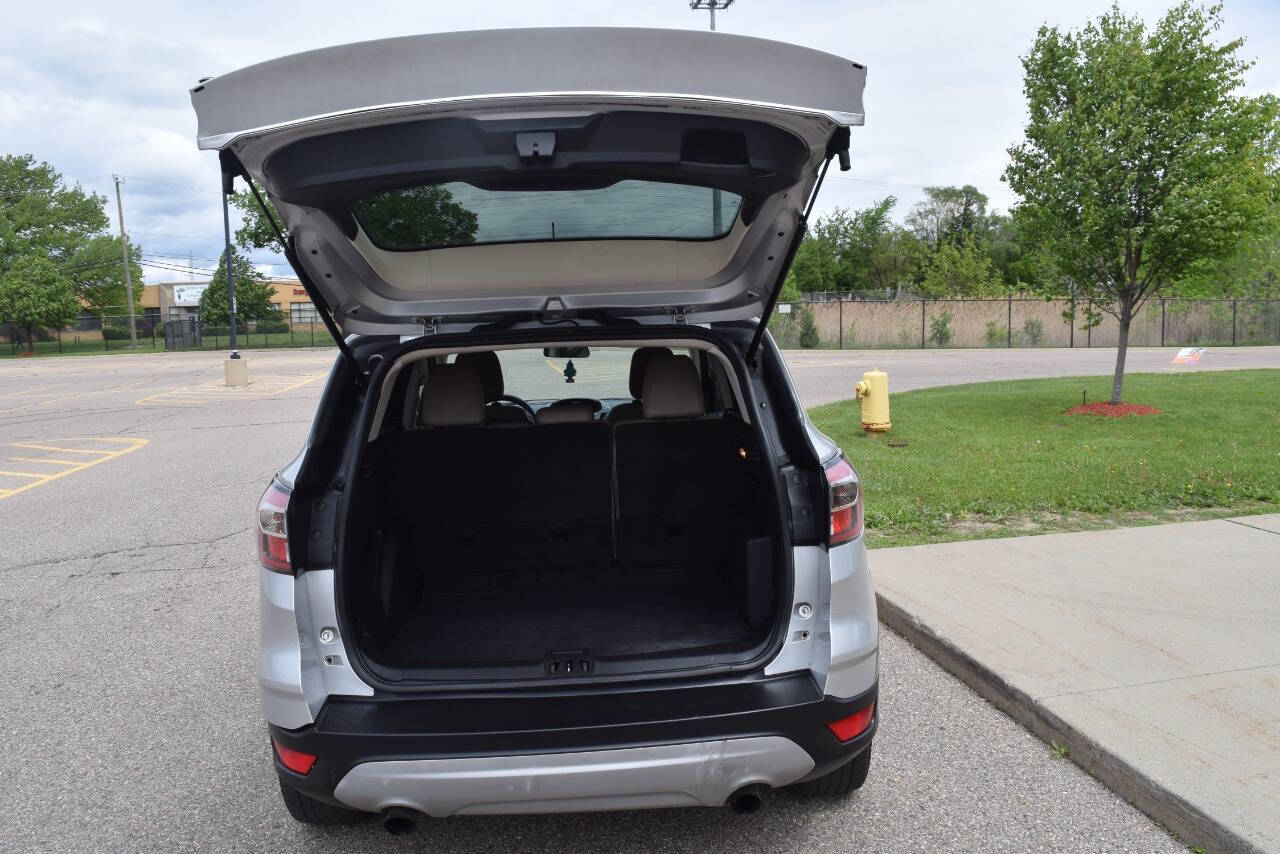 Silver 2017 Ford Escape SE AWD SE 4dr SUV 21
