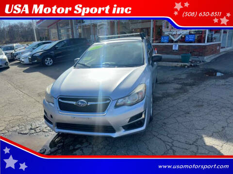 2015 Subaru Impreza 2.0i