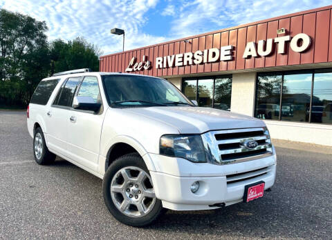 2013 Ford Expedition EL for sale at Lee's Riverside Auto in Elk River MN