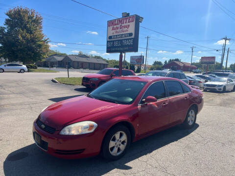 2008 Chevrolet Impala for sale at Unlimited Auto Group in West Chester OH