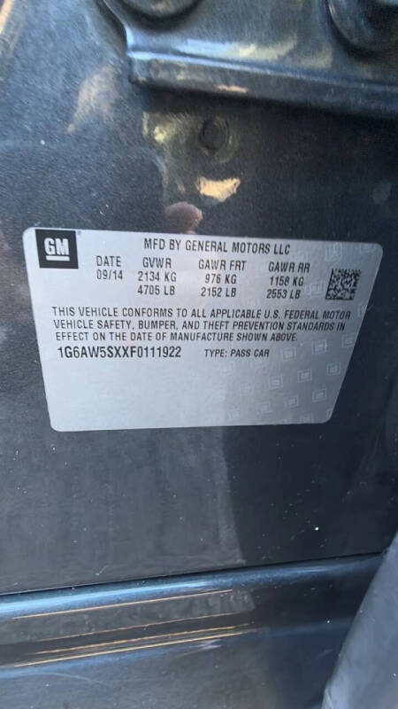 2015 Cadillac CTS 2.0T