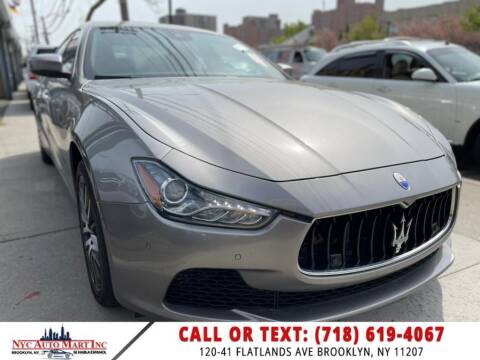 2017 Maserati Ghibli for sale at NYC AUTOMART INC in Brooklyn NY