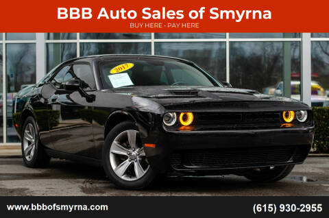 2017 Dodge Challenger for sale at BBB Auto Sales of Smyrna in Smyrna TN