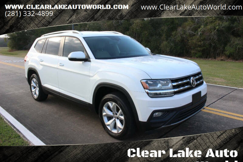 2018 Volkswagen Atlas for sale at Clear Lake Auto World in League City TX