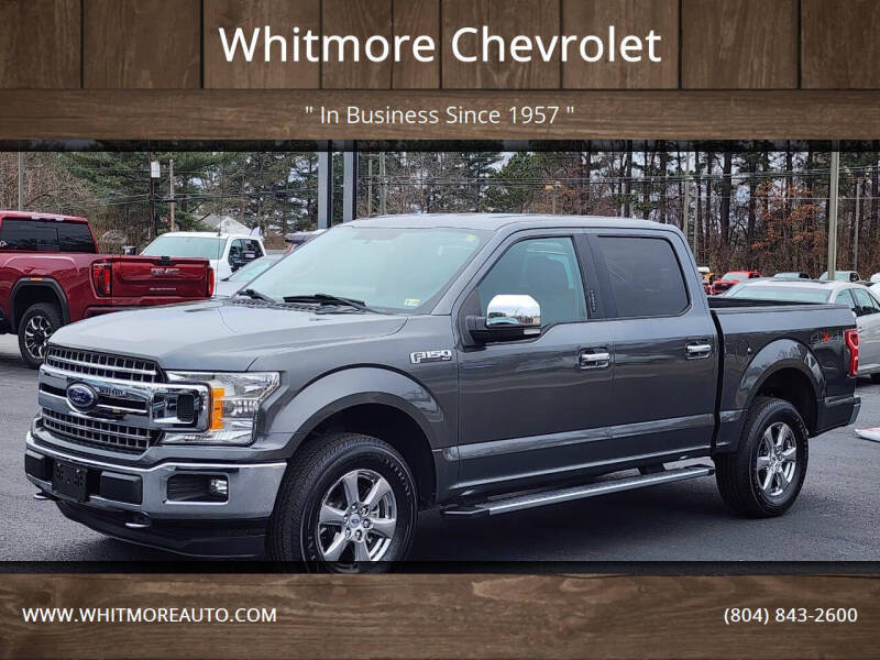 2018 Ford F-150 for sale at Whitmore Chevrolet in West Point VA