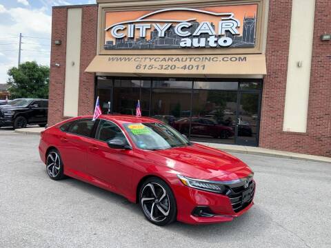 2022 Honda Accord for sale at CITY CAR AUTO INC in Nashville TN