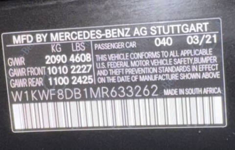 2021 Mercedes-Benz C-Class C 300