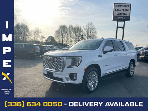 2023 GMC Yukon XL for sale at Impex Chevrolet GMC in Reidsville NC