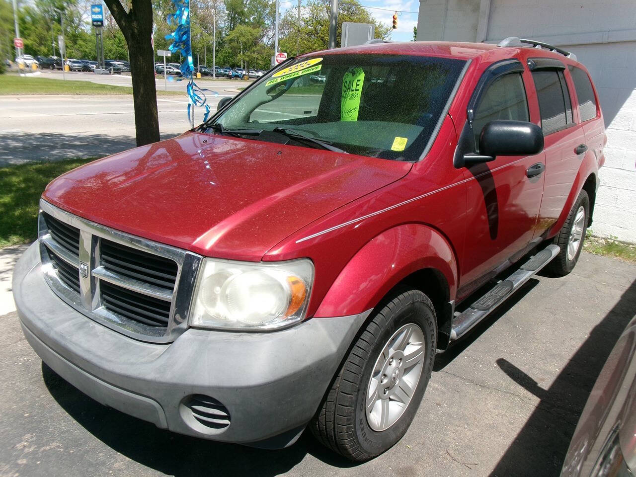 Red 2008 Dodge Durango SXT SXT 4dr SUV 4WD 1
