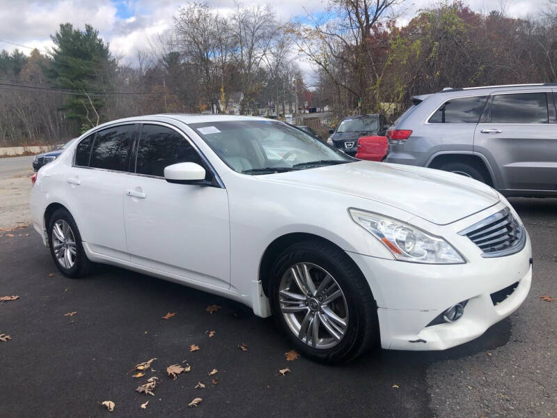 2011 Infiniti G25 Sedan for sale at Royal Crest Motors in Haverhill MA