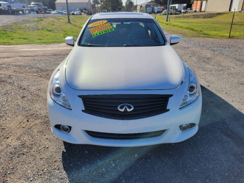 2011 Infiniti G37 Sedan for sale at Auto Guarantee, LLC in Eunice LA