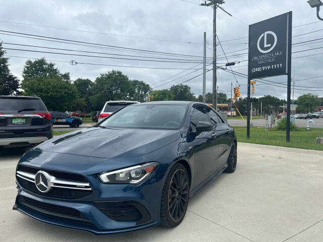 2021 Mercedes-Benz CLA for sale at ORCHARD LAKE AUTO SALES INC in Farmington Hills, MI