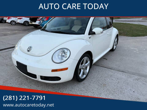 2008 Volkswagen New Beetle for sale at AUTO CARE TODAY in Spring TX