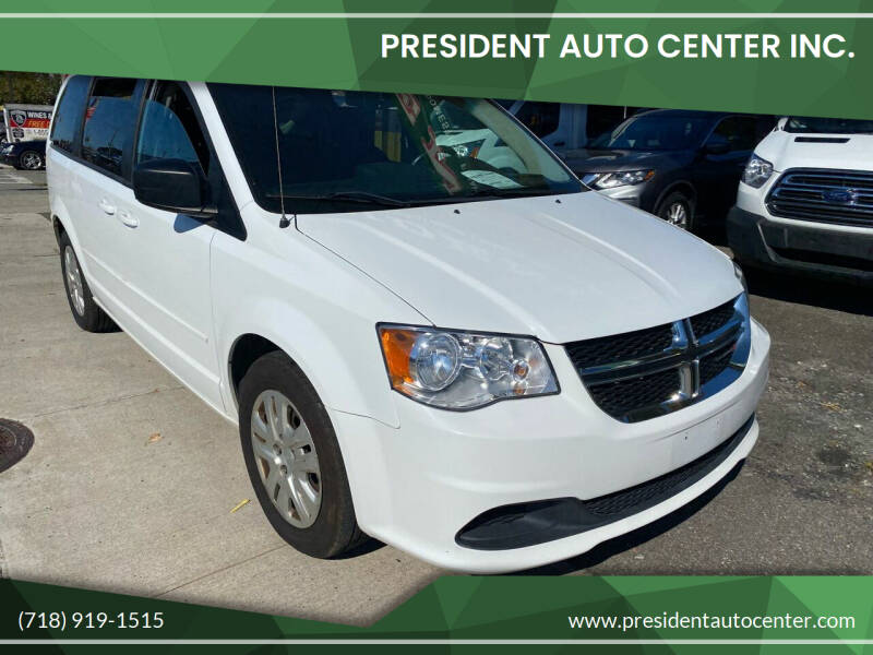 2016 Dodge Grand Caravan for sale at President Auto Center Inc. in Brooklyn NY