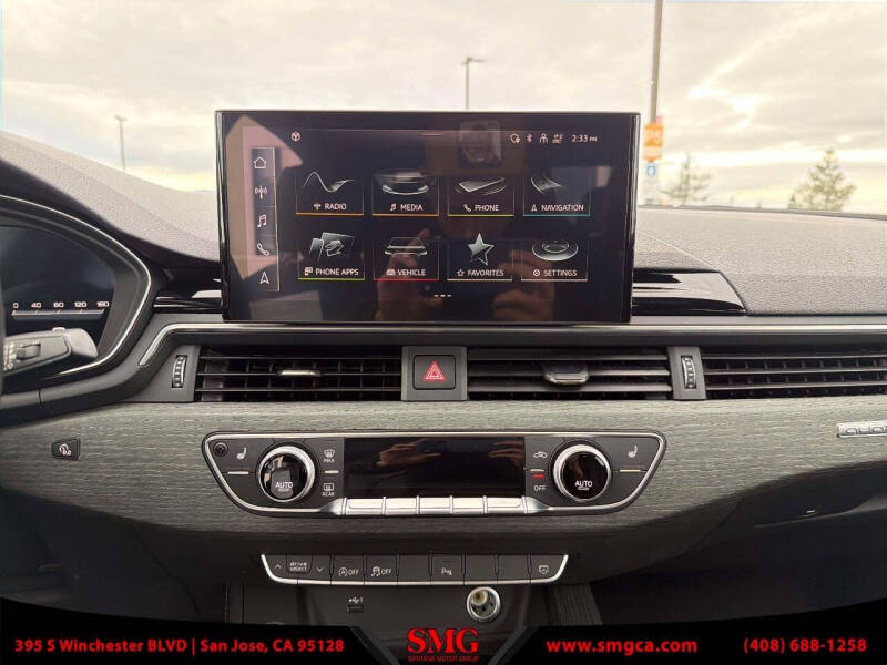 2022 Audi A4 quattro S line Prem Plus 45 TFSI