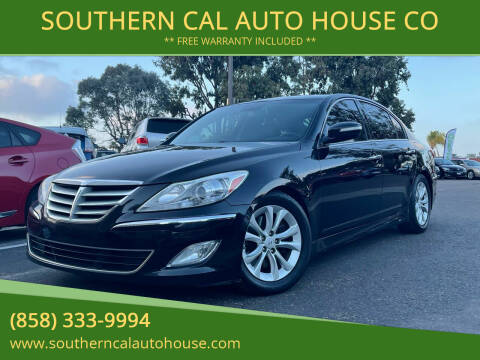 2012 Hyundai Genesis for sale at SOUTHERN CAL AUTO HOUSE in San Diego CA