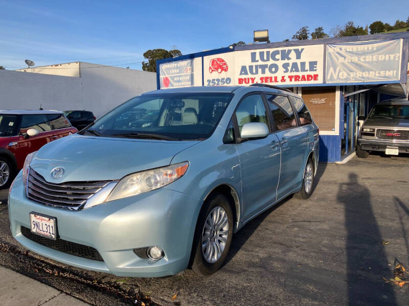 2017 Toyota Sienna for sale at Lucky Auto Sale in Hayward CA