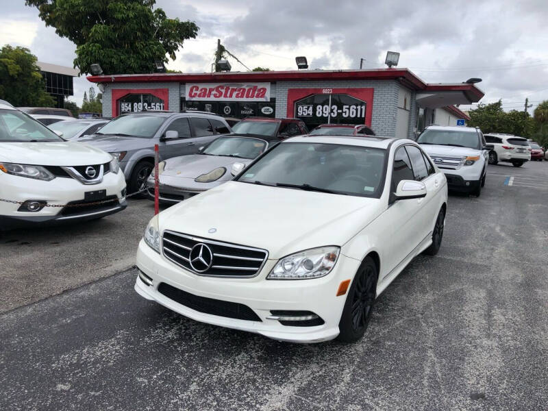 2009 Mercedes-Benz C-Class for sale at CARSTRADA in Hollywood FL