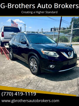 2016 Nissan Rogue for sale at G-Brothers Auto Brokers in Marietta GA