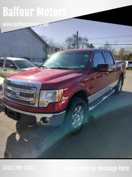 2013 Ford F-150 for sale at Balfour Motors in Agawam MA