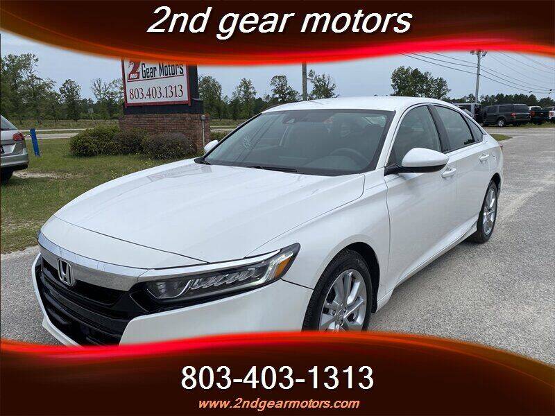 2019 Honda Accord for sale at 2nd Gear Motors in Lugoff SC